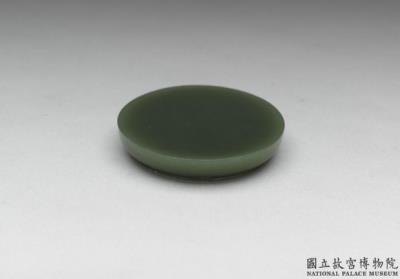 图片[2]-Green jade snuff dish, 18th century, Qing dynasty-China Archive